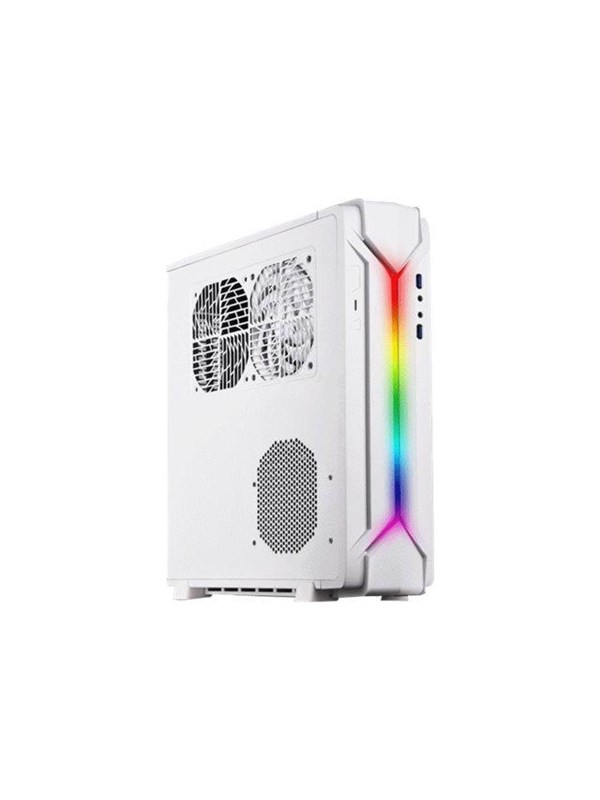 SilverStone Raven RVZ03-ARGB - Kabinet - Tower - Hvid