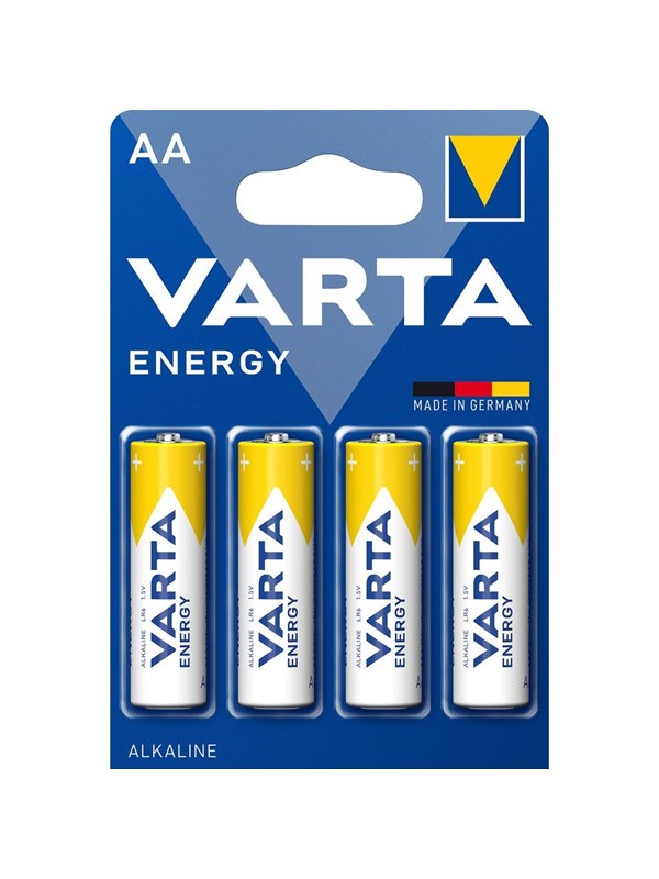 AA batterier alkaliske - VARTA Energy, 4 stk.