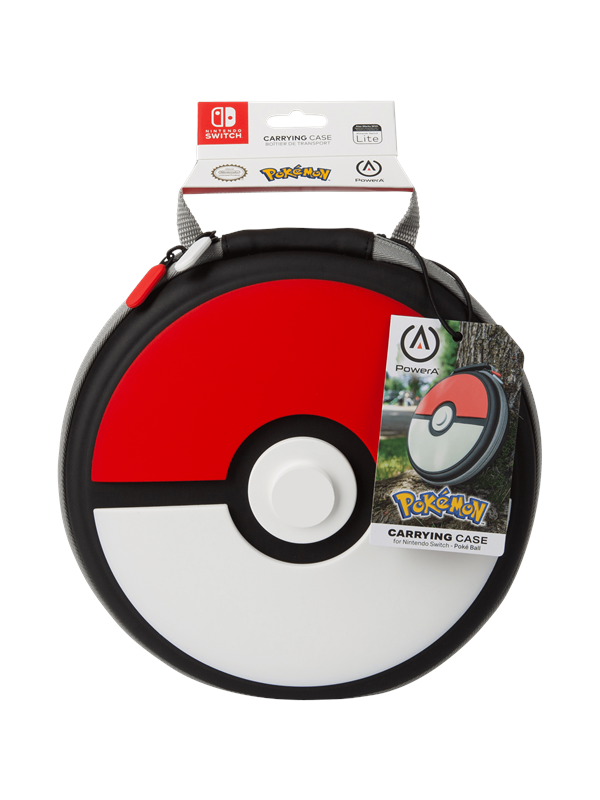 PowerA Pokémon Carrying Case for Nintendo Switch or Nintendo Switch Lite - Poké Bal - Miscellaneous Taske - Nintendo Switch