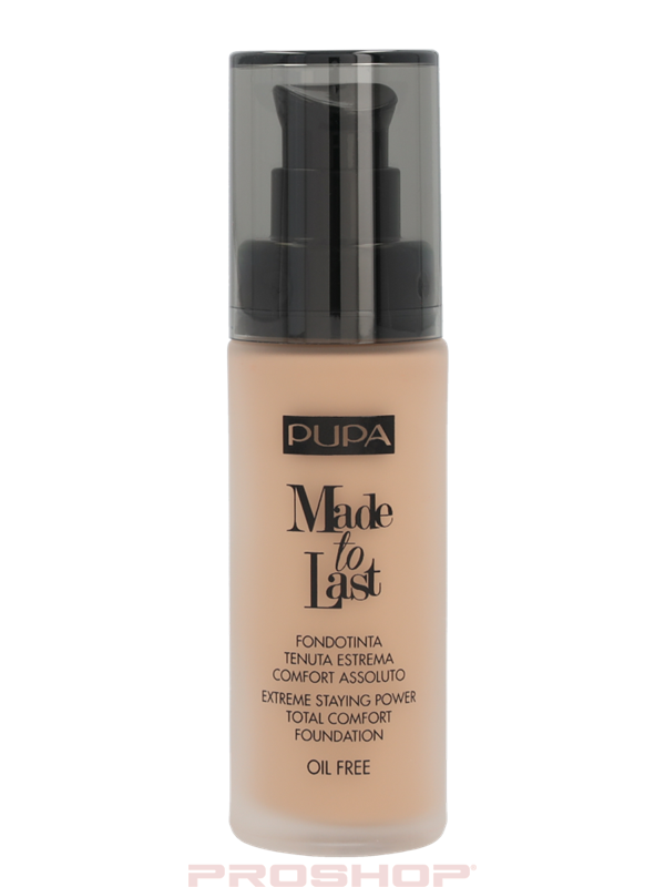 Pupa Milano Pupa Made To Last Total Comfort Foundation SPF10 30 ml #040 Medium Beige