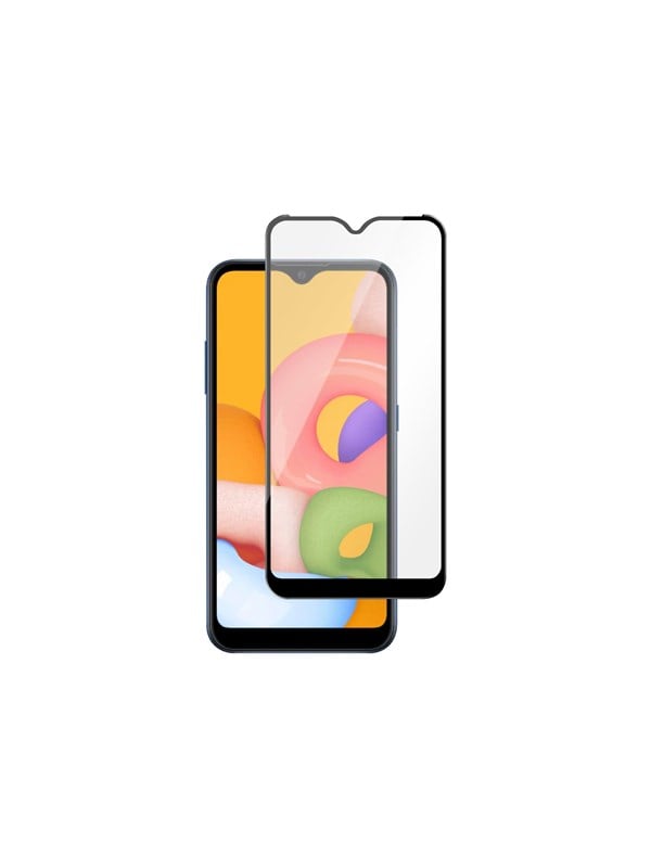 DELTACO screen protector, Galaxy A02s, 2.5D full coverage glass