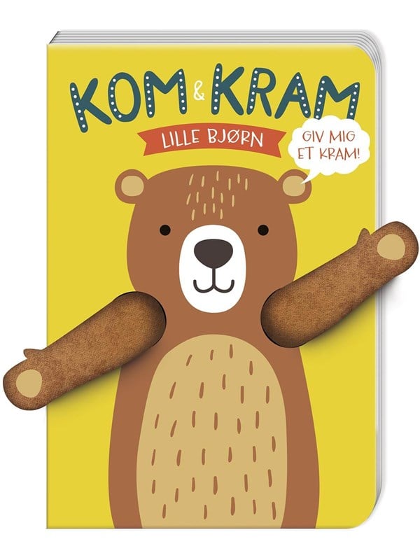 Kom og kram: Lille bjørn - Børnebog - Papbog