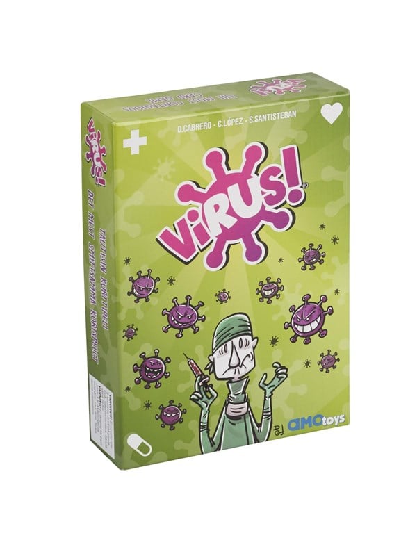 VIRUS! kortspillet - Årets Familiespil 2021 - Fra 8 år.