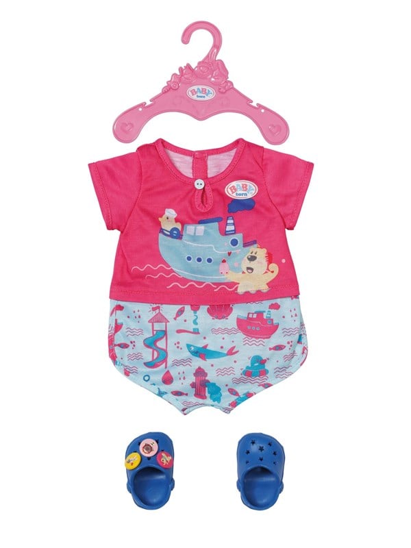 Baby Born Bad Pyjamas med Sko 43 cm billede
