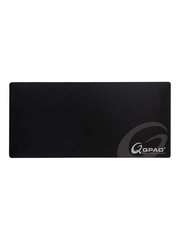 QPAD FX900, Sort, Monokromatisk, Stof, Skridsikker bund, Gaming musemåtte