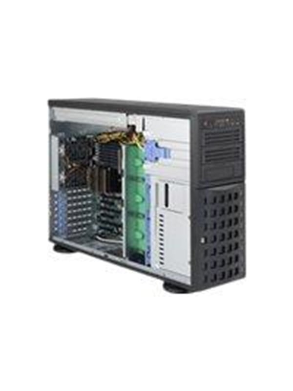 Supermicro SC745 BTQ-R920B - Kabinet - Tower - Sort