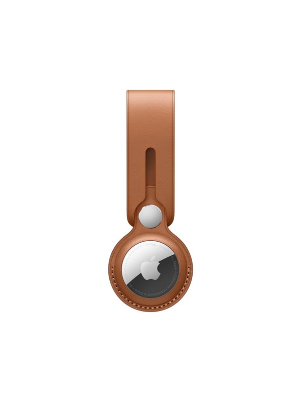 Apple AirTag Loop Rem til AirTag (Læder) Saddle Brown