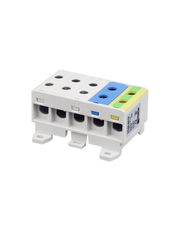 Ouneva Otl isoleret universal klemme aluminium/kobber 5*(2,5-35) mm2 grå