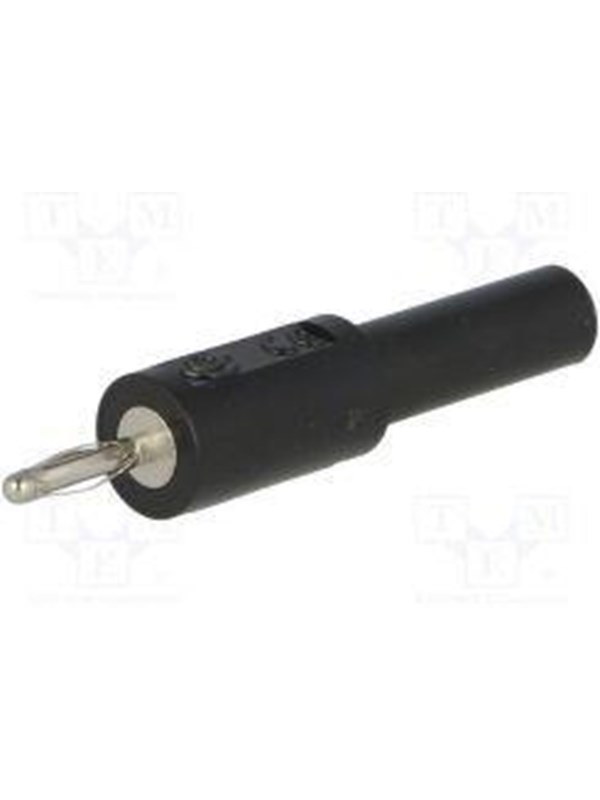 Elma Instruments Bananstiksadapter - ada ø4/4mm, sort, 1057