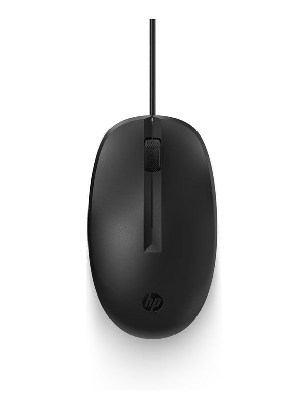 HP 125 Wired Mouse (265A9UT) - Mus - Sort
