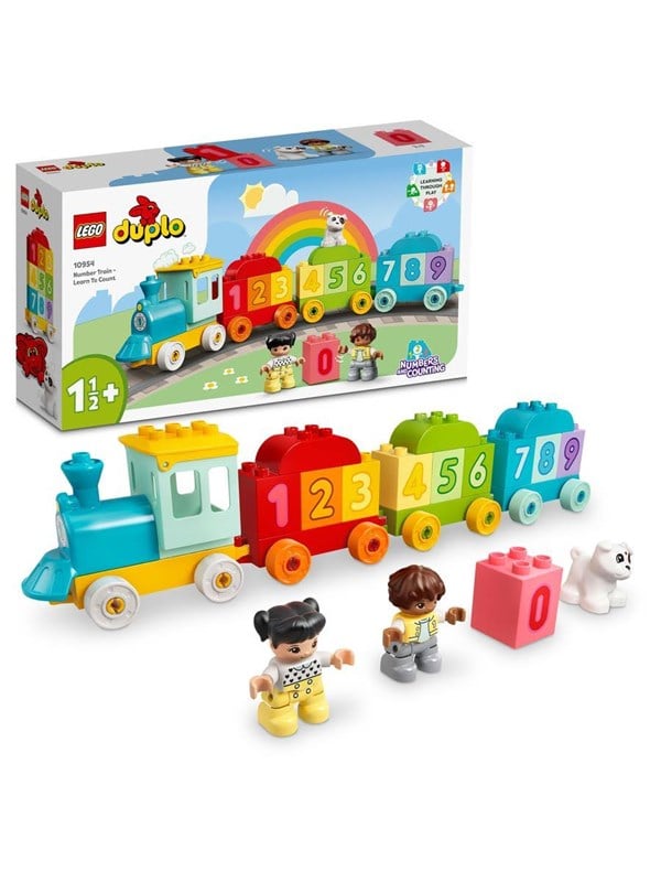 LEGO DUPLO 10954 Tog med tal - lær at tælle billede