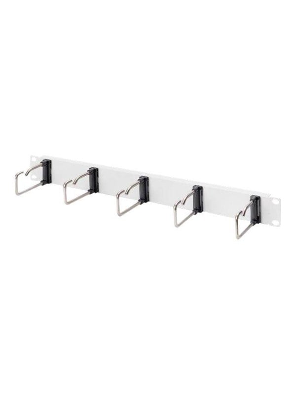 DIGITUS DN-97666 - cable management panel with rings - 1U - 19"