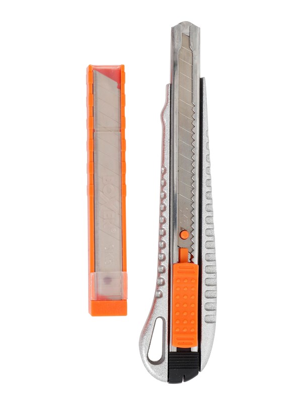 Boxer Hobbykniv 9 mm inkl. 10 ekstra knivblade
