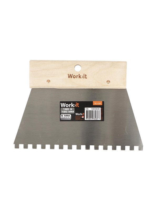 Work>it Tandspartel 180 mm. - 6 mm.