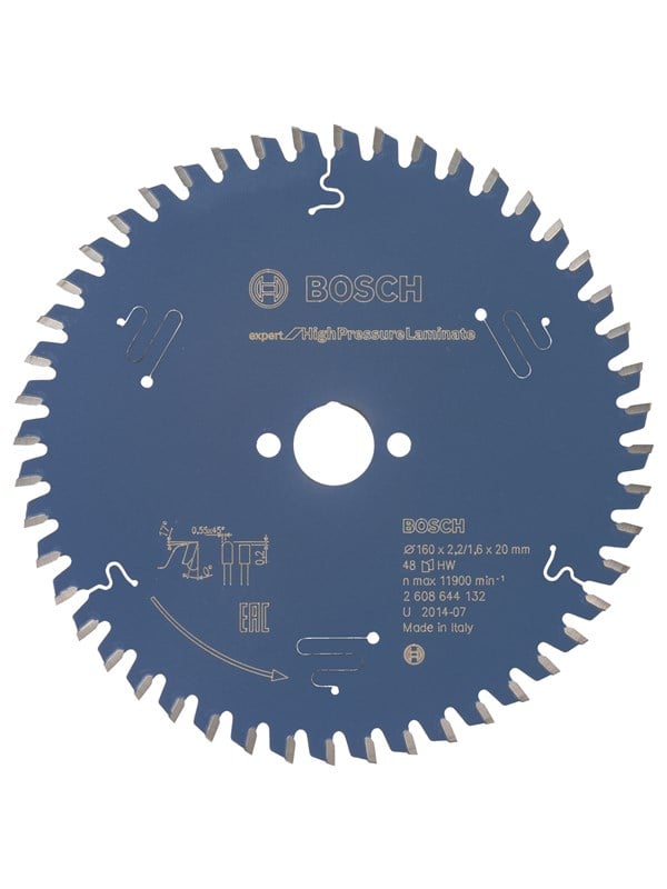 Bosch Rundsavsklinge Expert for High Pressure Laminate billede