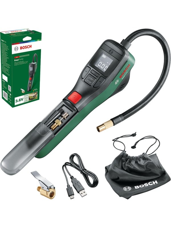 Bosch Easy Pump Cordless Compressed Air Pump 3.6 V