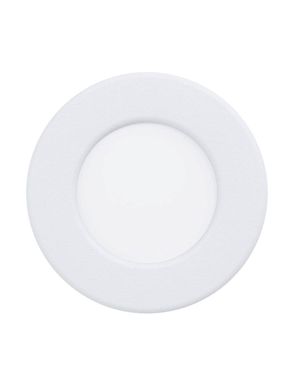 EGLO FUEVA 5 INDBYG. 2,7W IP44 360LM 4000K Ø86 HVID