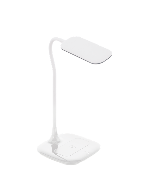 EGLO Masserie Bord Qi Touch H420 3,4w 460lm 4000k 3-trin Hvid - Bordlampe - 98247