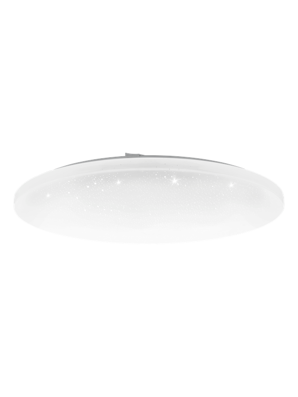 EGLO FRANIA-A plafond med fjernbetjening Ø570 mm, 2700-6500K, hvid med krystaleffekt
