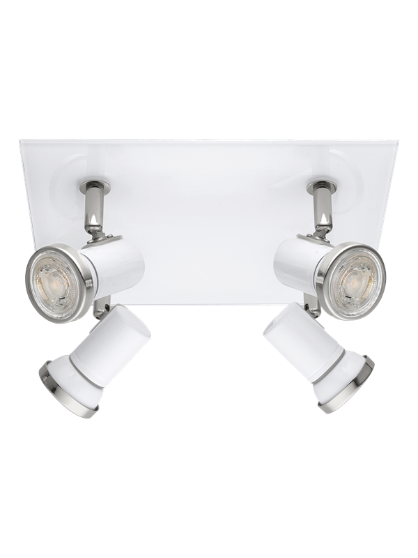 EGLO Tamara 1 Spot 4 X 240lm Ip44 Bad Hvid - Spotlampe - 95995