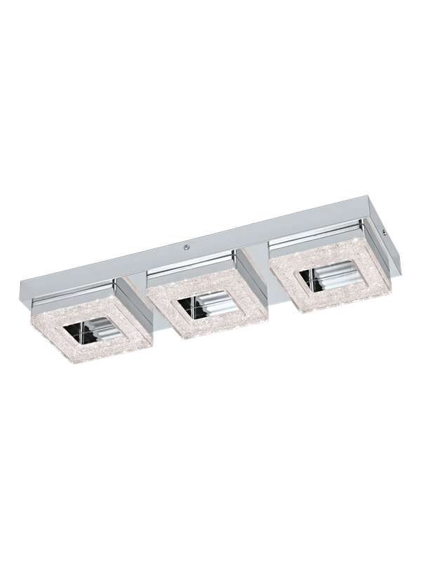 EGLO FRADELO væg/loftlampe 3L, krom