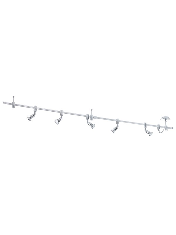 Eglo Vilanova LED Loftskinne – 5x3W i Alu/Krom finish