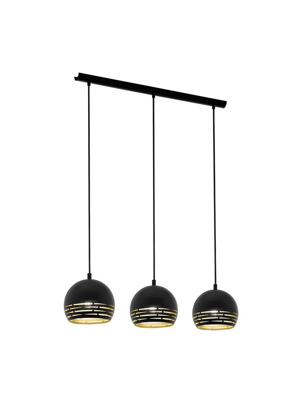 EGLO CAMASTRA langbordspendel, sort/guld