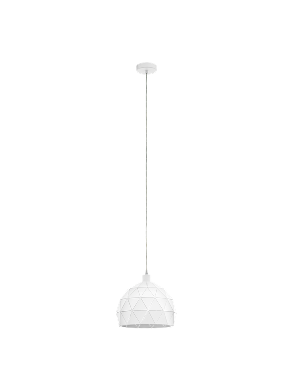 EGLO ROCCAFORTE PENDEL Ø300 HVID