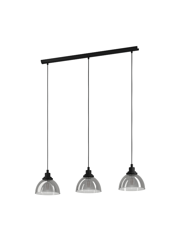 EGLO BELESER LANGBORD 3L SORT/SORTTRANSP.