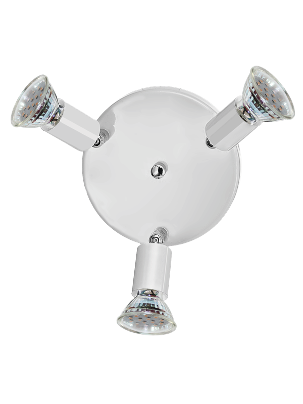 EGLO Mini Rondel 3x2,8w 3x250lm Hvid - Spotlampe - 31416