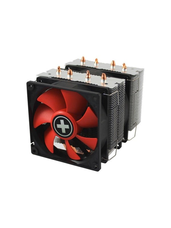 Xilence Performance C Series M504D Processor-køler 1-pack Sort Rød Sølv 92 mm