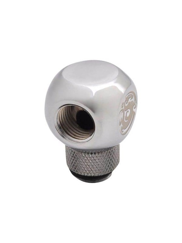 Bitspower BP-TR-C Flydende kølesystem T-rotationsforlænger 1-pack Sølv