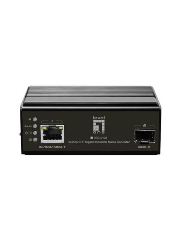 LevelOne IGC-0102 Fibermedieomformer Ethernet Fast Ethernet Gigabit Ethernet
