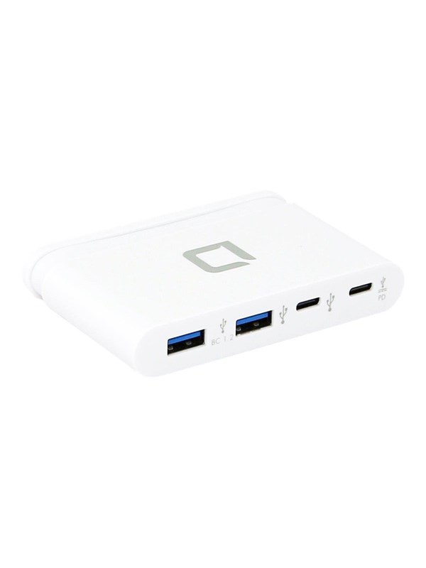 DICOTA USB-C Portable Hub 4-in-1 - Hub - 2 x USB-C + 2 x SuperSpeed USB - desktop