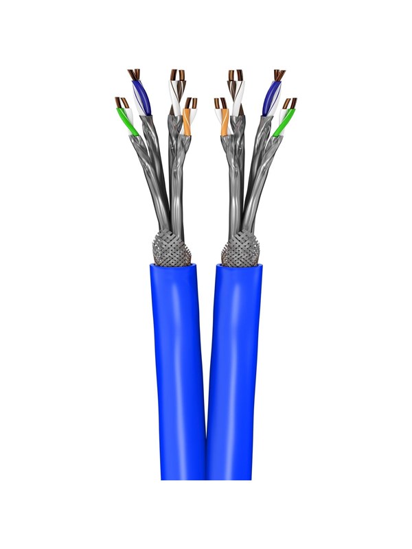 Pro LAN S/FTP CAT 7A Duplex - Blå - 500m