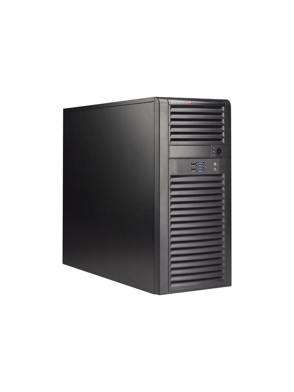Supermicro SC732 D4-668B - Kabinet - Tower - Sort