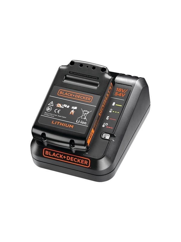 Black & Decker 18V batteri 1,5 Ah + 12A oplader - Li‑Ion sæt