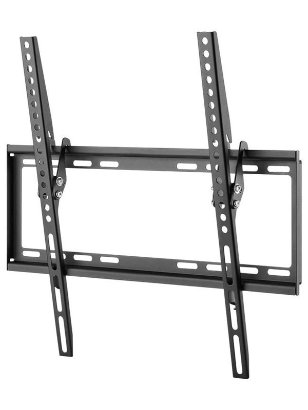 Goobay 49731, 139,7 cm (55), 200 x 200 mm, 400 x 400 mm, 0 - 8°, Stål, Sort