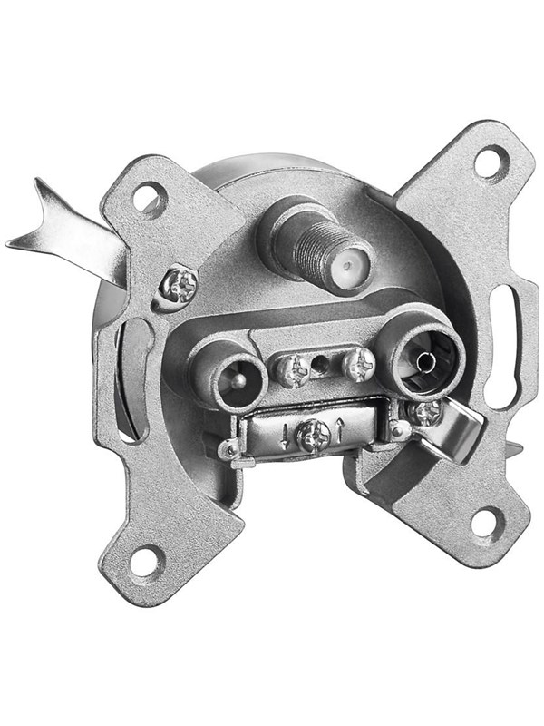 Pro 3-way antenna-wall-socket