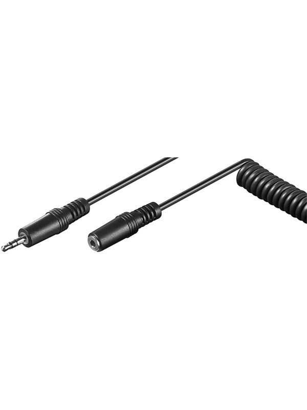 goobay - Audiokabel - mini-phone stereo 3.5 mm hun til mini-phone stereo 3.5 mm han - 5 m - afskærmet