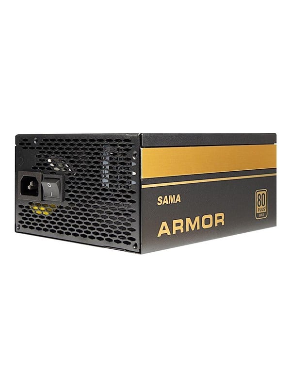 Inter-Tech SAMA FTX-850-B Armor Strømforsyning - 850 Watt - 120 mm - ATX 2.4 - 80 Plus Gold certified