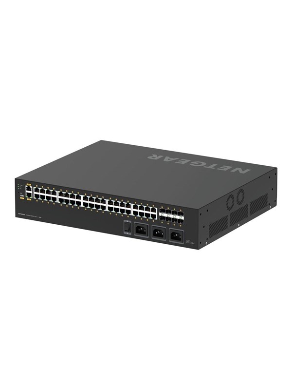 Netgear M4250-40g8xf-poe++ Administreret L2/l3 Gigabit Ethernet (10/100/1000) Strøm Over Ethernet (poe) 2u Sort