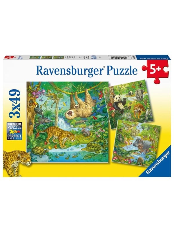 Ravensburger 5180, 49 stk, Dyr, 5 År