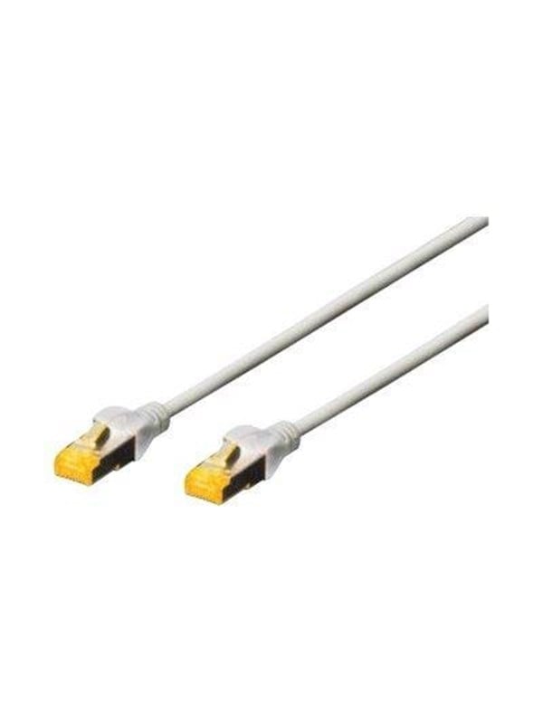 DIGITUS CAT 6A S/FTP Patchk..7m - Grå - 7m