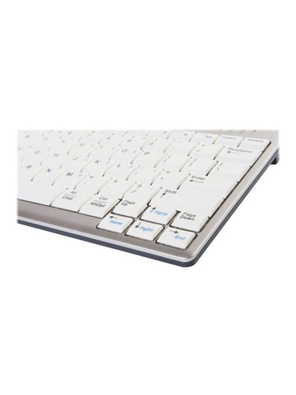 Bakker Elkhuizen UltraBoard 950 - keyboard - Nordic - Tastatur - Nordisk - Sølv