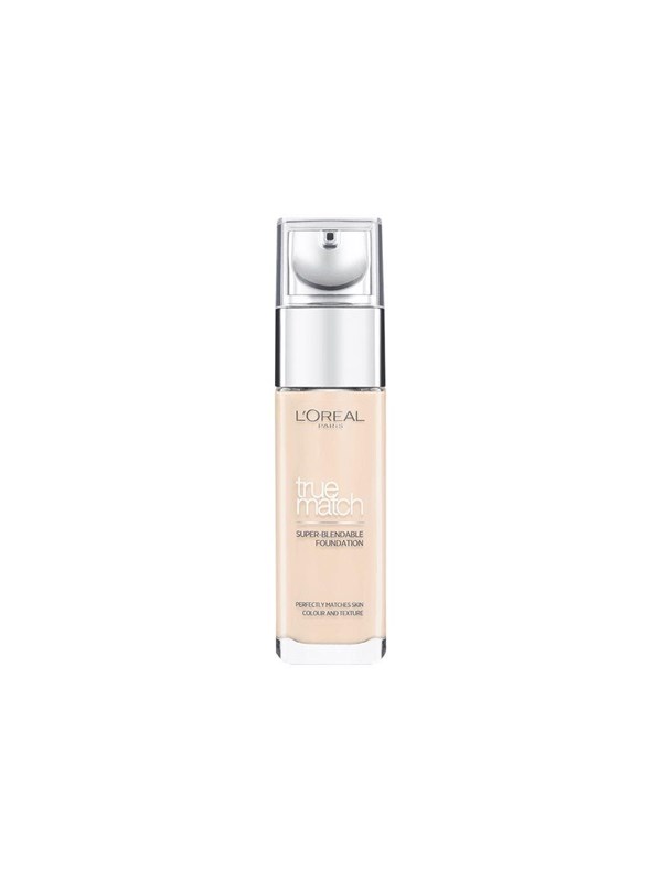 L'oréal Paris True Match Foundation with Hyaluronic Acid & Moisturizing Care 30 ML (Warm Undertone)