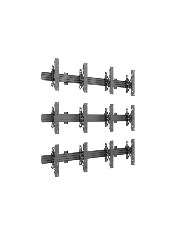 Multibrackets PRO Series M Wallmount Pro MBW2Ux3 - Maks 180 kg - Maks størrelse 65"