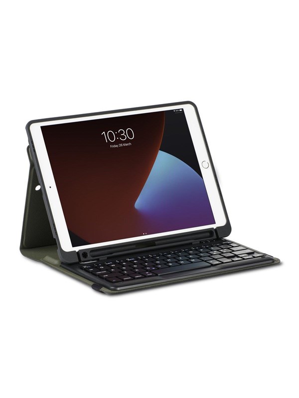 Targus Pro-Tek Education iPad 10.2 Keyboard Case German - Tastatur & Folio sæt - Tysk - Sort