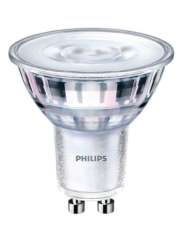 Philips LEDClassic 65W spot glas GU10 hvid ikke dæmpbar 1 stk - 8718696733431
