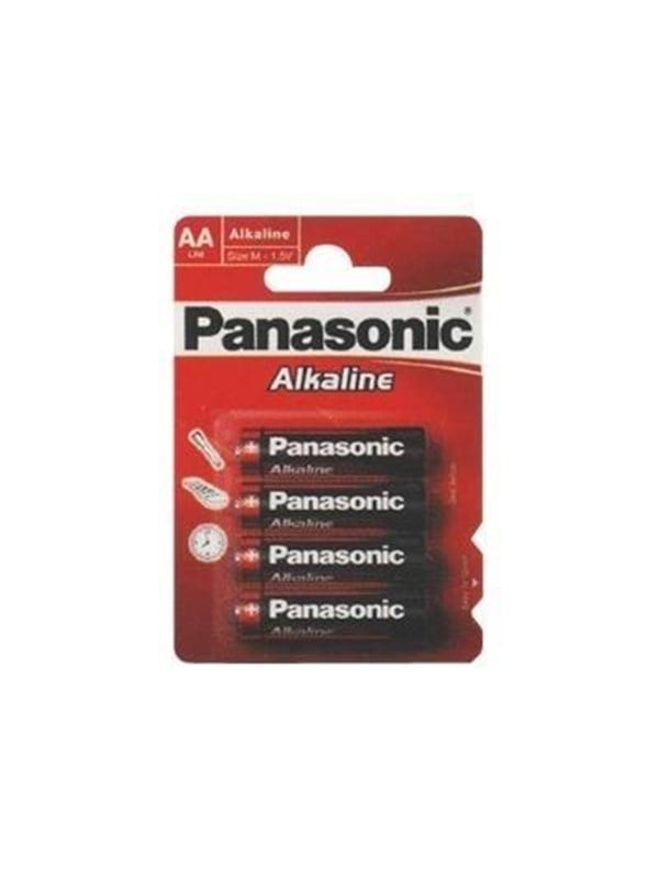 Panasonic 1x4 LR6APB, Engangsbatteri, Alkaline, 1,5 V, Blå, Guld, 14,5 mm, 14,5 mm